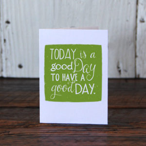 GOOD DAY