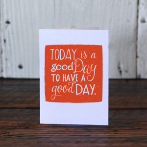 GOOD DAY